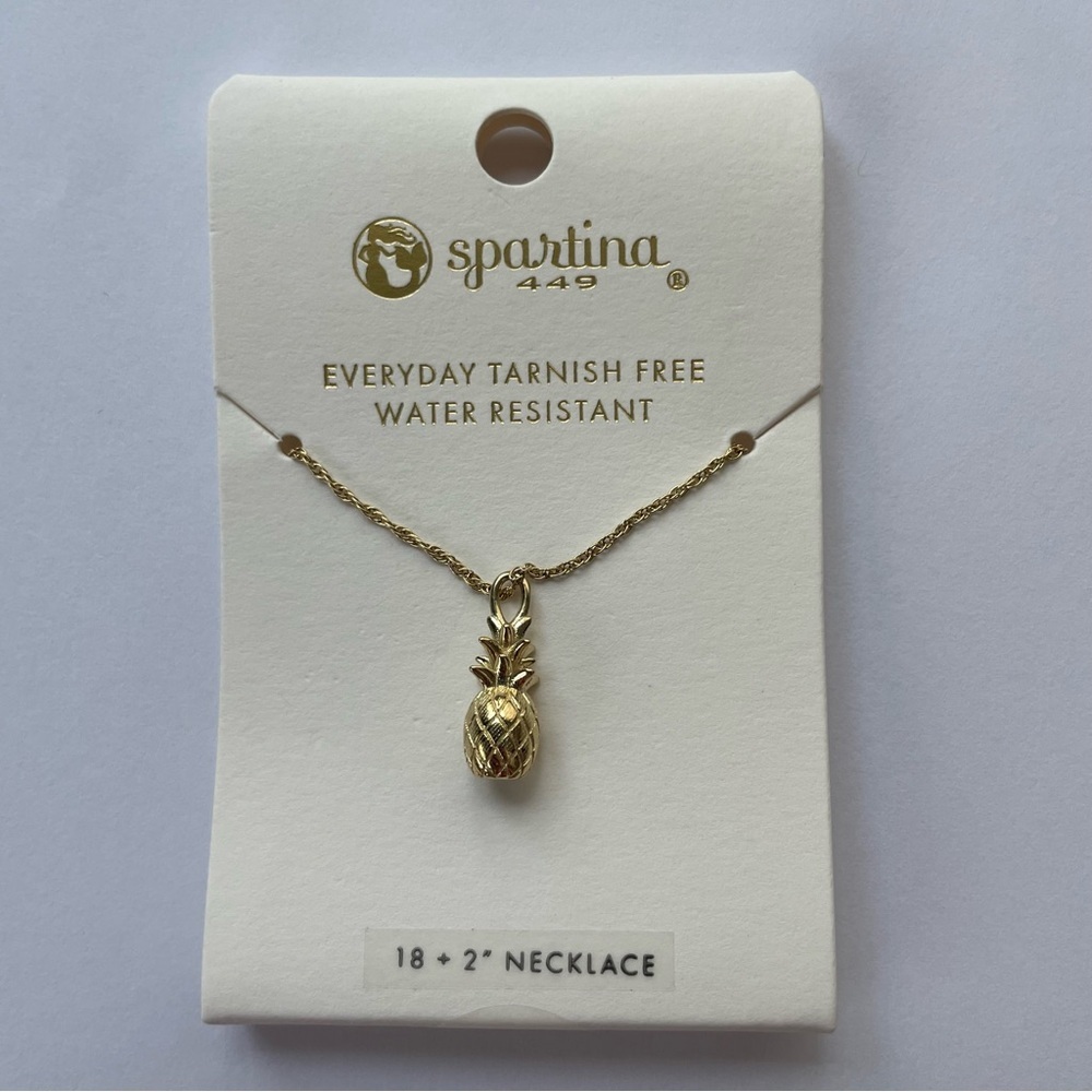 Spartina 449 Gold Pineapple Necklace